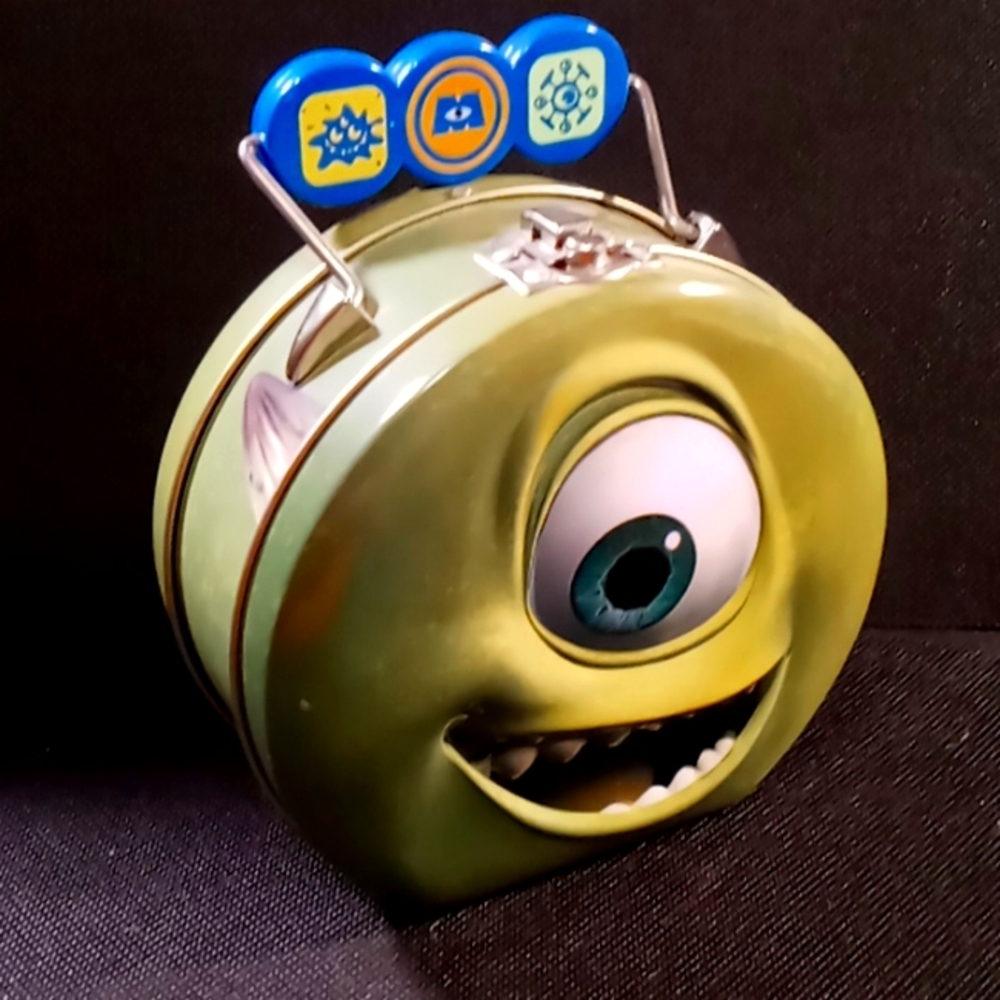Vintage 2001 Monsters Inc. "Mike Wazowski" Collectors Tin